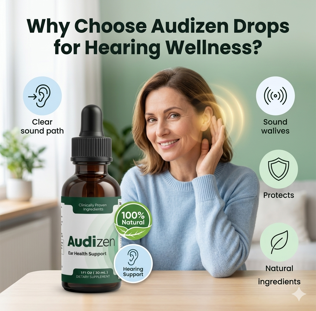 Why Choose Audizen Drops for Hearing Wellness?