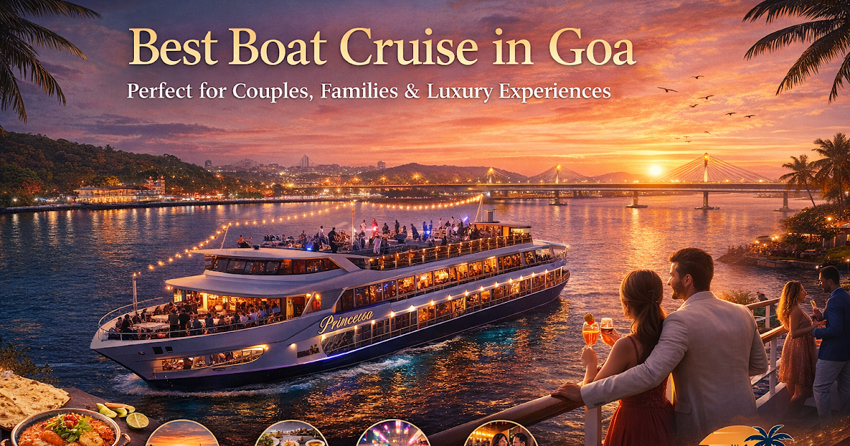 Best Boat Cruise in Goa – A Complete Guide for Couples, Families & Luxury Experiences