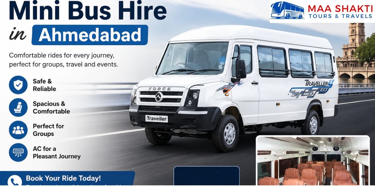 Mini Bus Hire in Ahmedabad | Affordable Group Travel