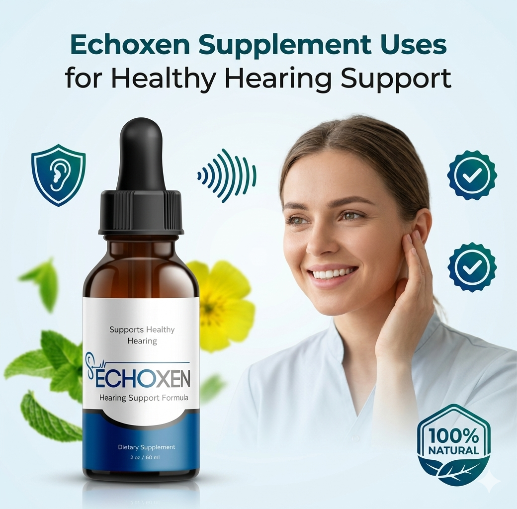 Echoxen Supplement Uses for Healthy Hearing Support