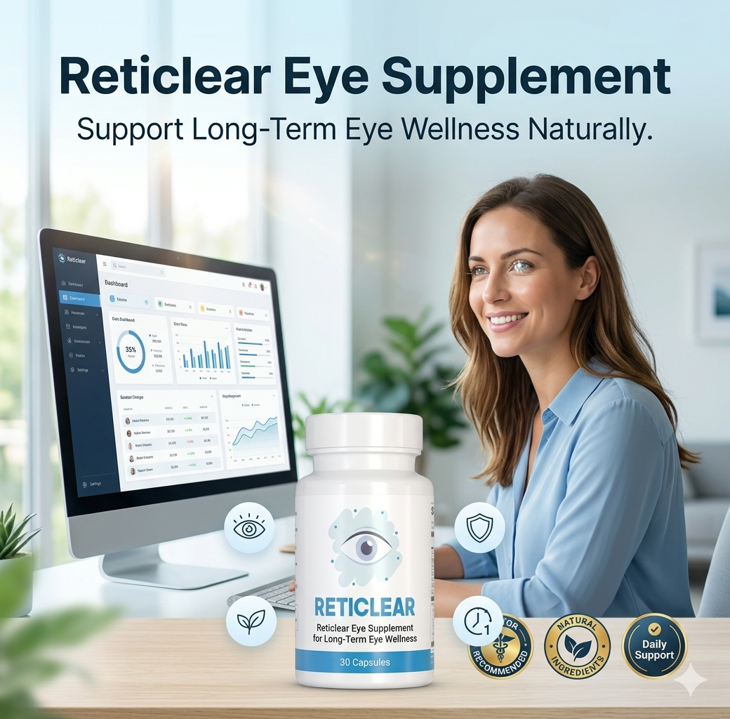Reticlear Eye Supplement for Long-Term Eye Wellness