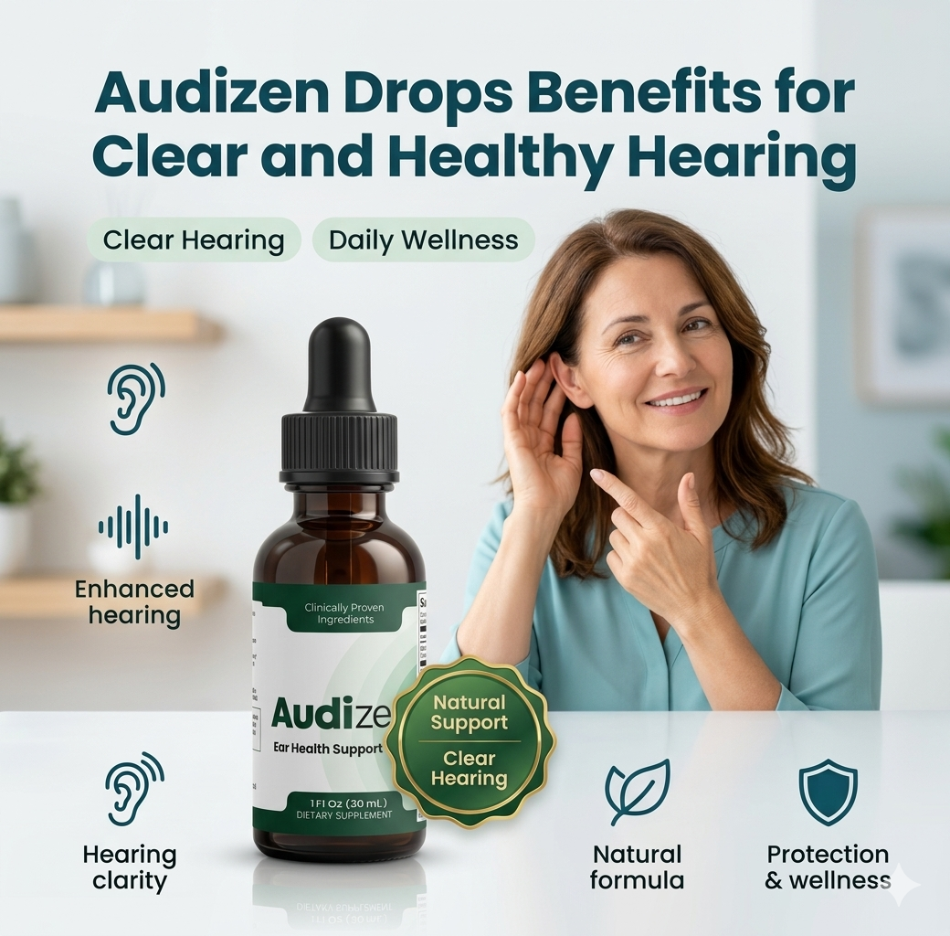 Audizen Drops Benefits for Clear and Healthy Hearing