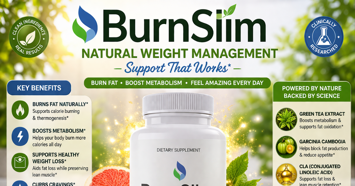 Burn Slim Review 2026 – Can This Natural Formula Help You Burn Fat Safely? ~ Healthy Fit Pro