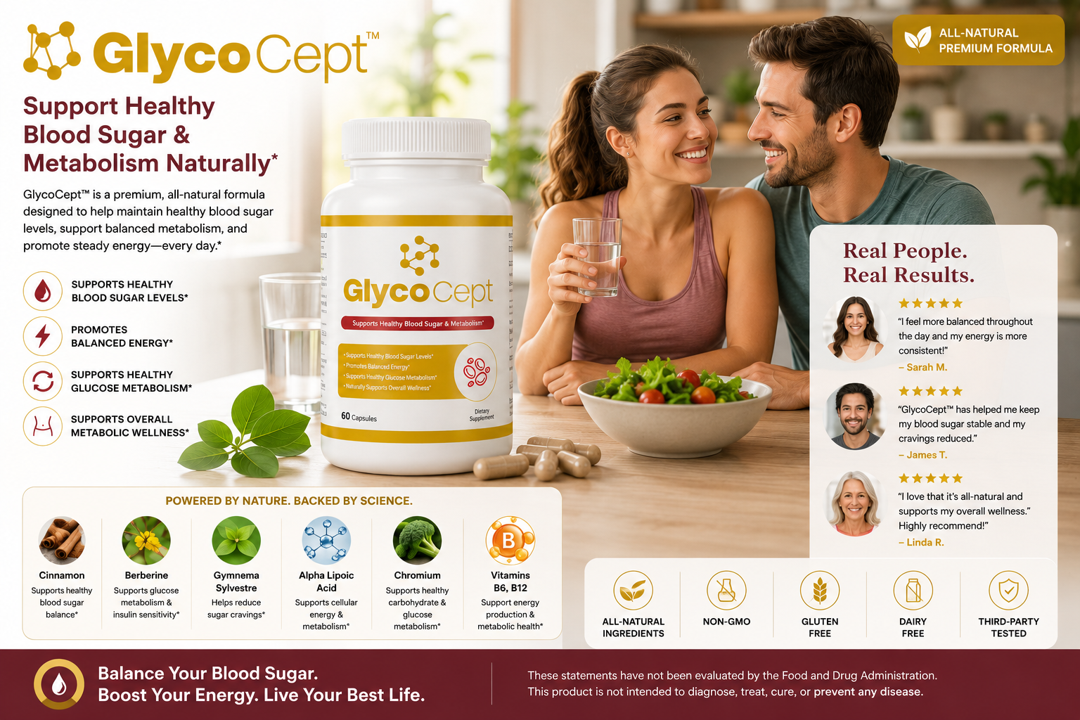 GlycoCept Review 2026 – Natural Support for Healthy Blood...