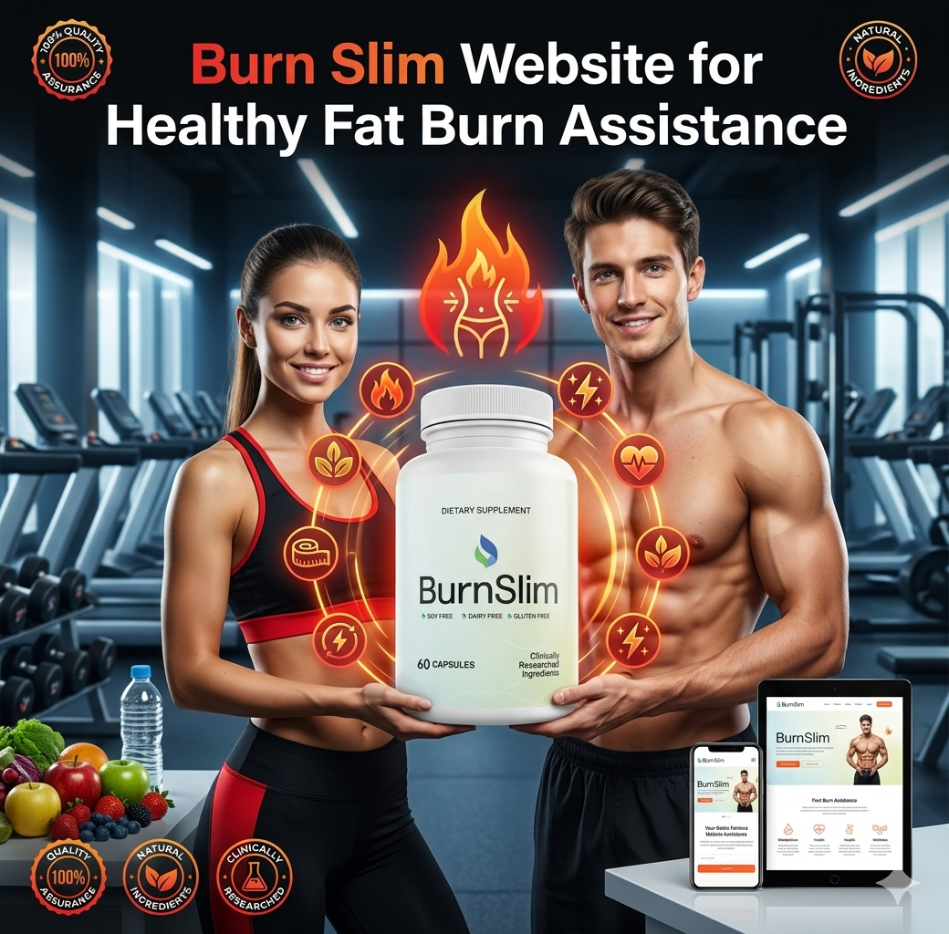 Burn Slim Website for Healthy Fat Burn Assistance