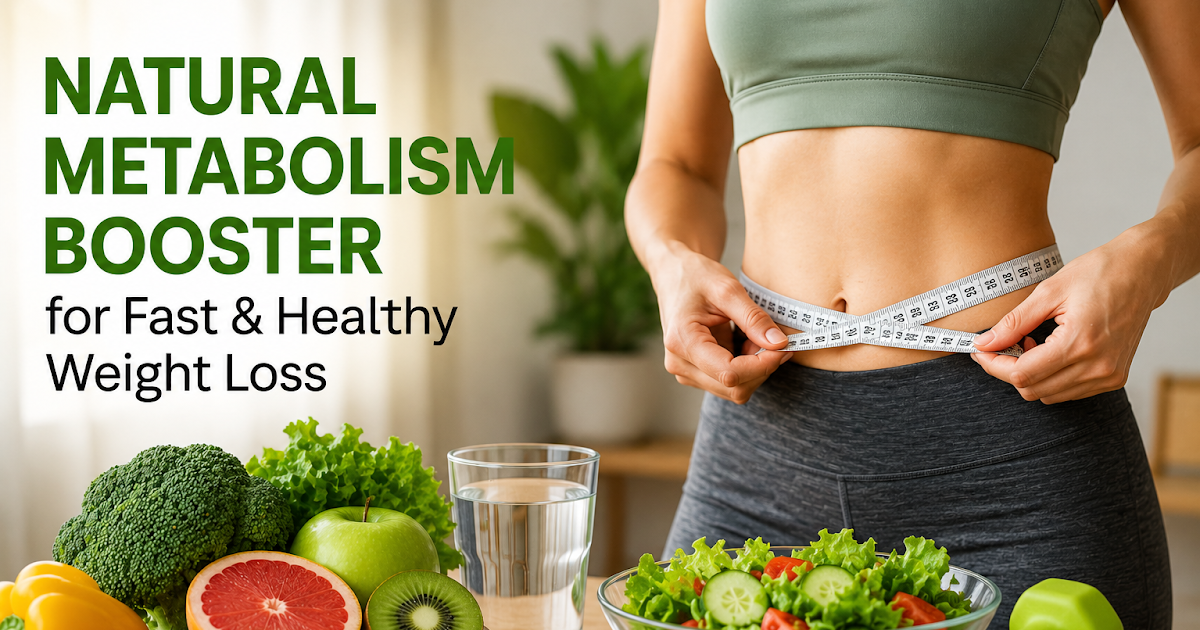Natural Metabolism Booster for Fast & Healthy Weight Loss ~ Healthy Fit Pro