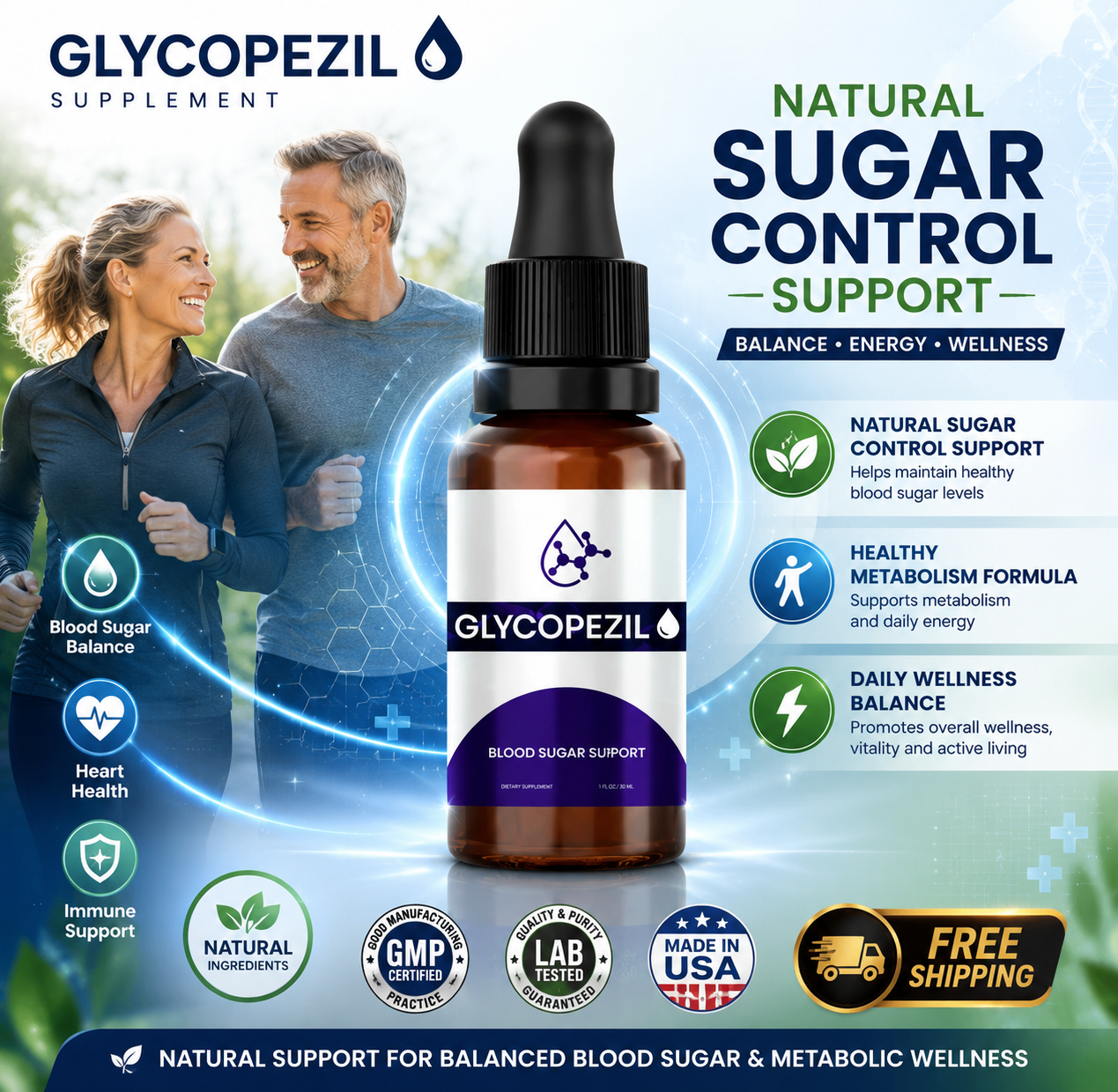 Glycopezil Supplement for Natural Sugar Control Help | Eworkface