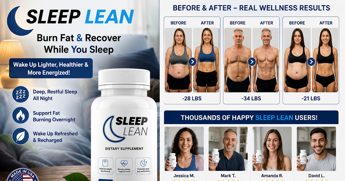 Sleep Lean Before and After – Real Wellness Results ~ Healthy Fit Pro