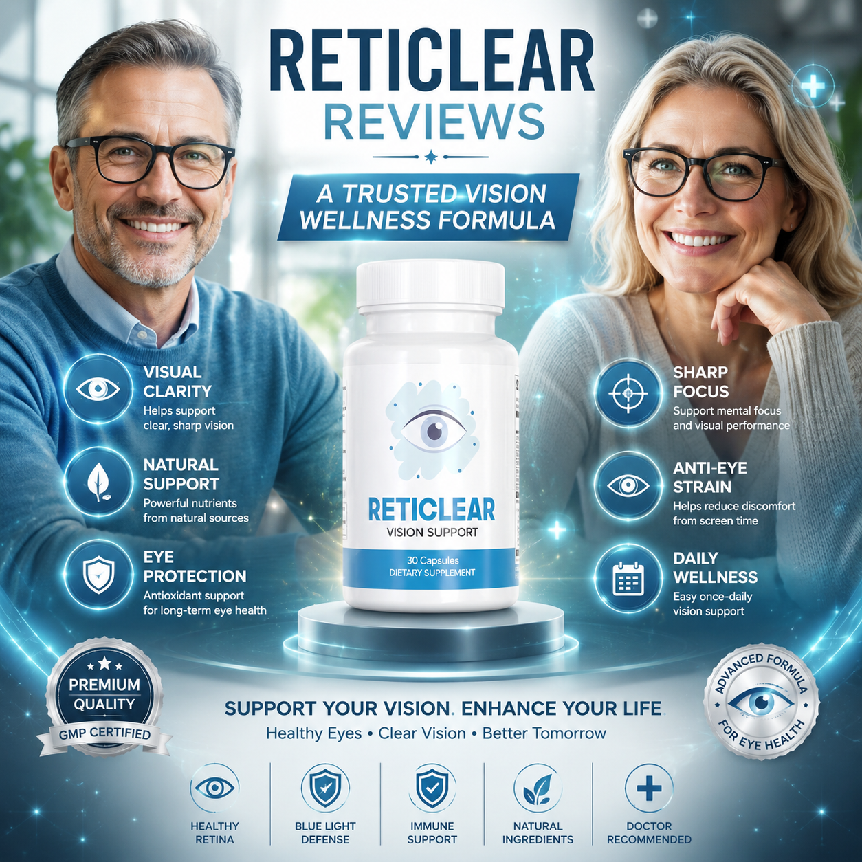Reticlear Reviews: A Trusted Vision Wellness Formula | Gaming Sorted