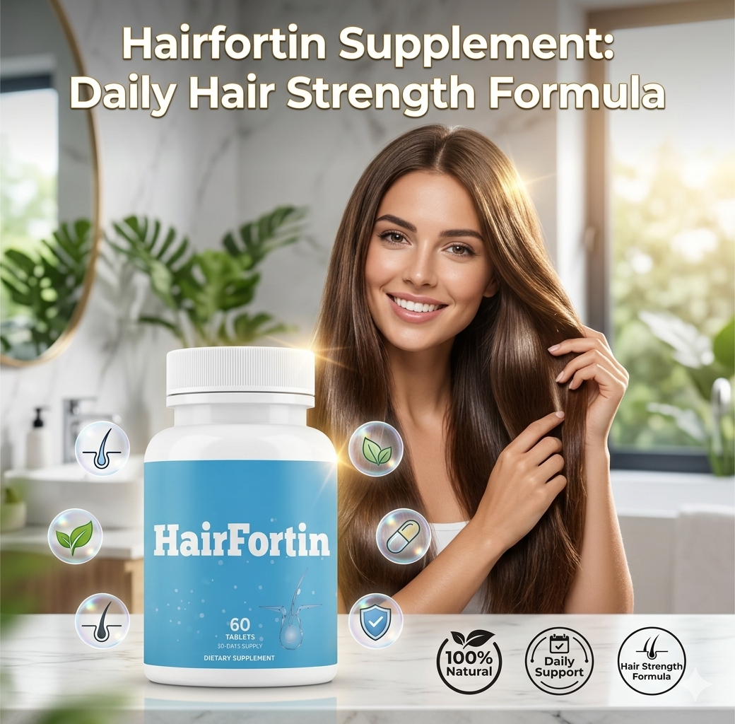 Hairfortin Supplement: Daily Hair Strength Formula