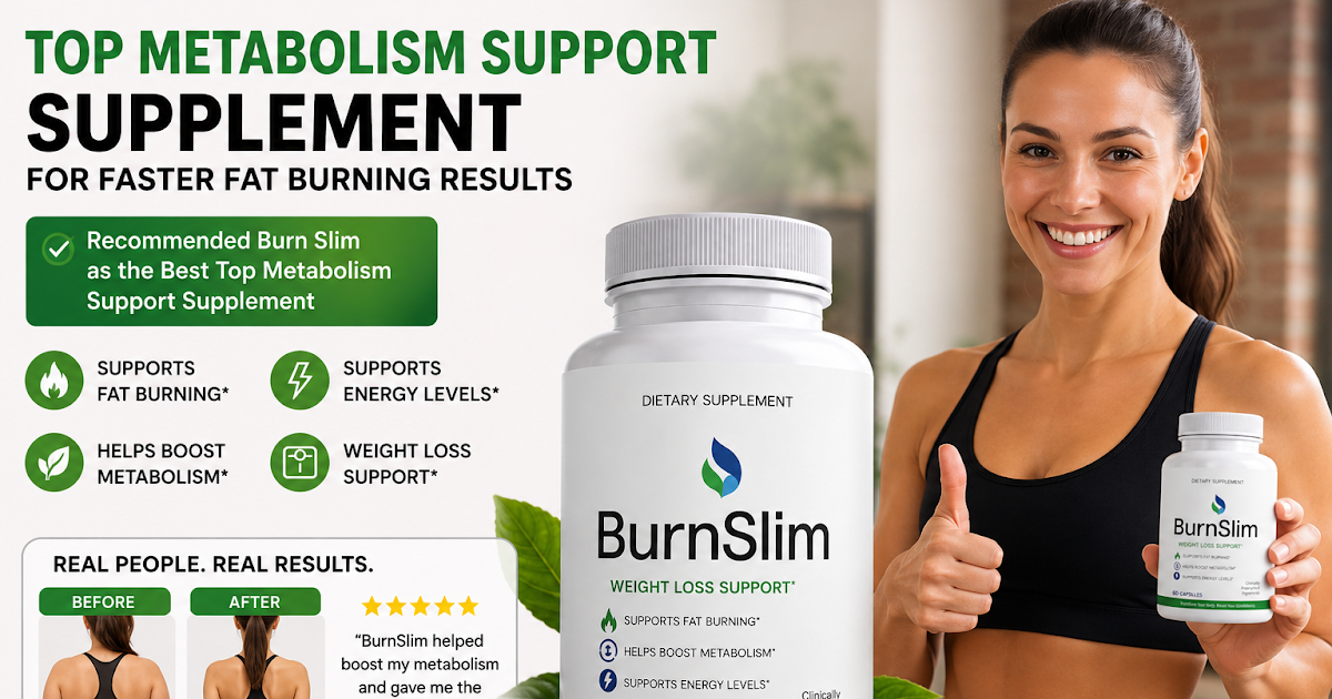 Top Metabolism Support Supplement for Faster Fat Burning Results ~ Healthy Fit Pro