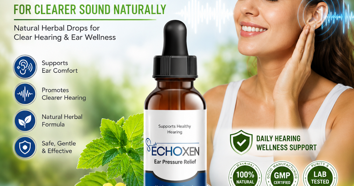 Echoxen Ear Pressure Relief for Clearer Sound Naturally
