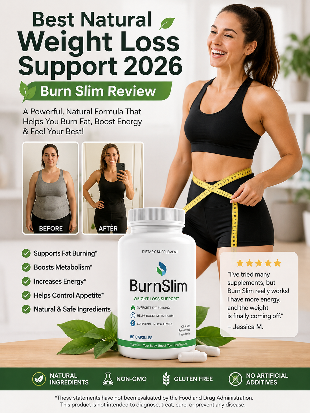 Best Natural Weight Loss Formula 2026 – Burn Slim Review |...