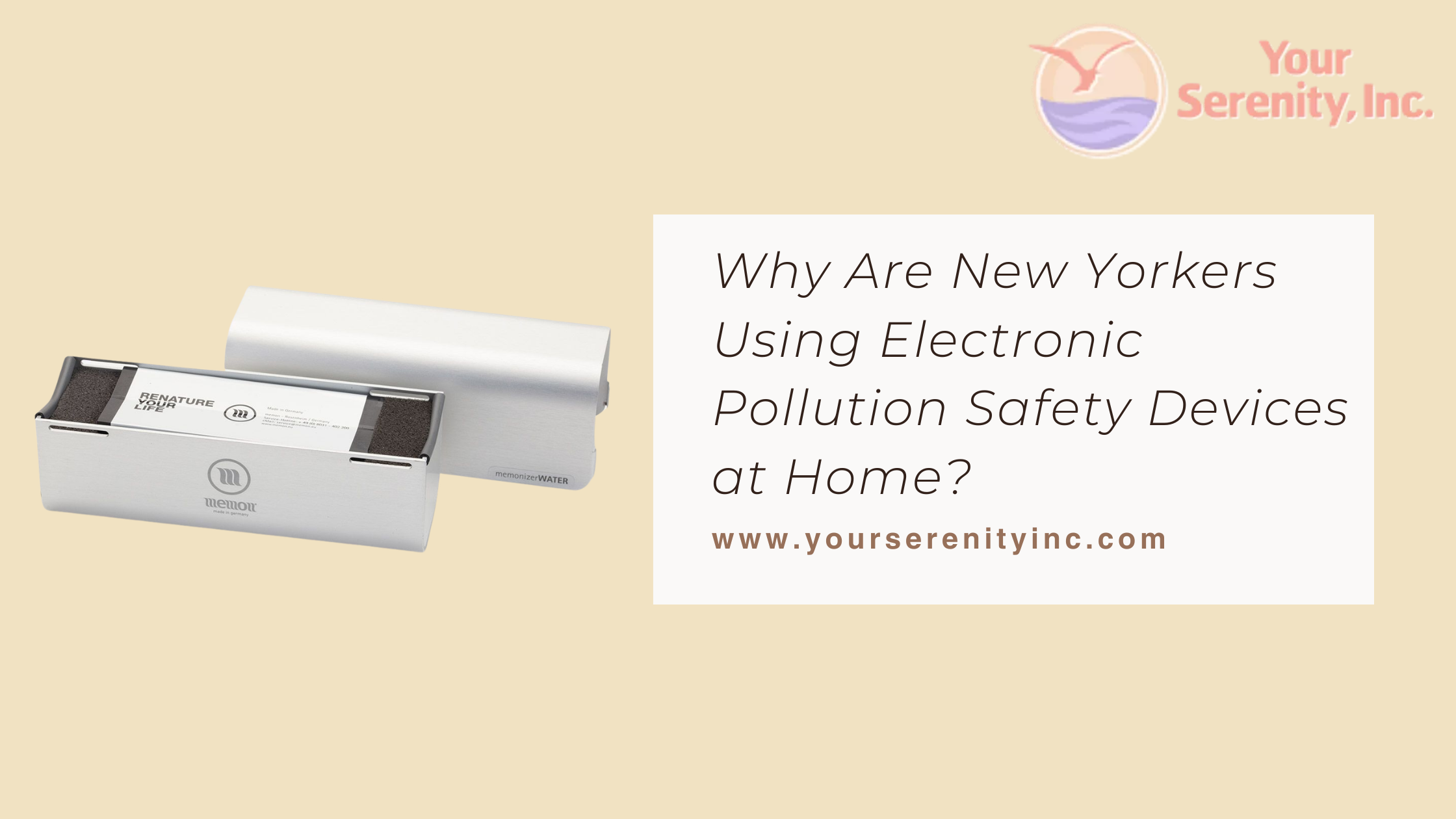 Why Are New Yorkers Using Electronic Pollution Safety Devices at Home? – Site Title