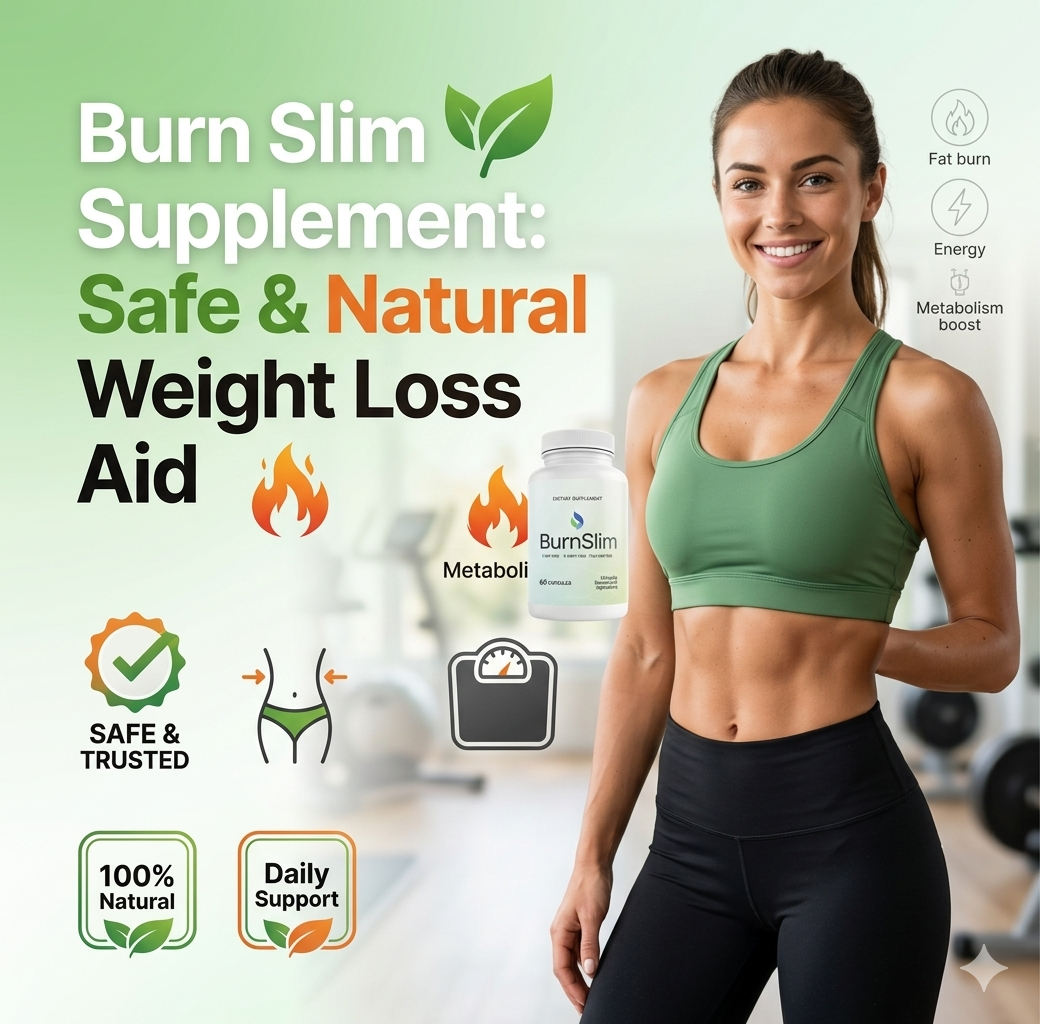 Burn Slim Supplement | Safe & Natural Weight Loss Aid