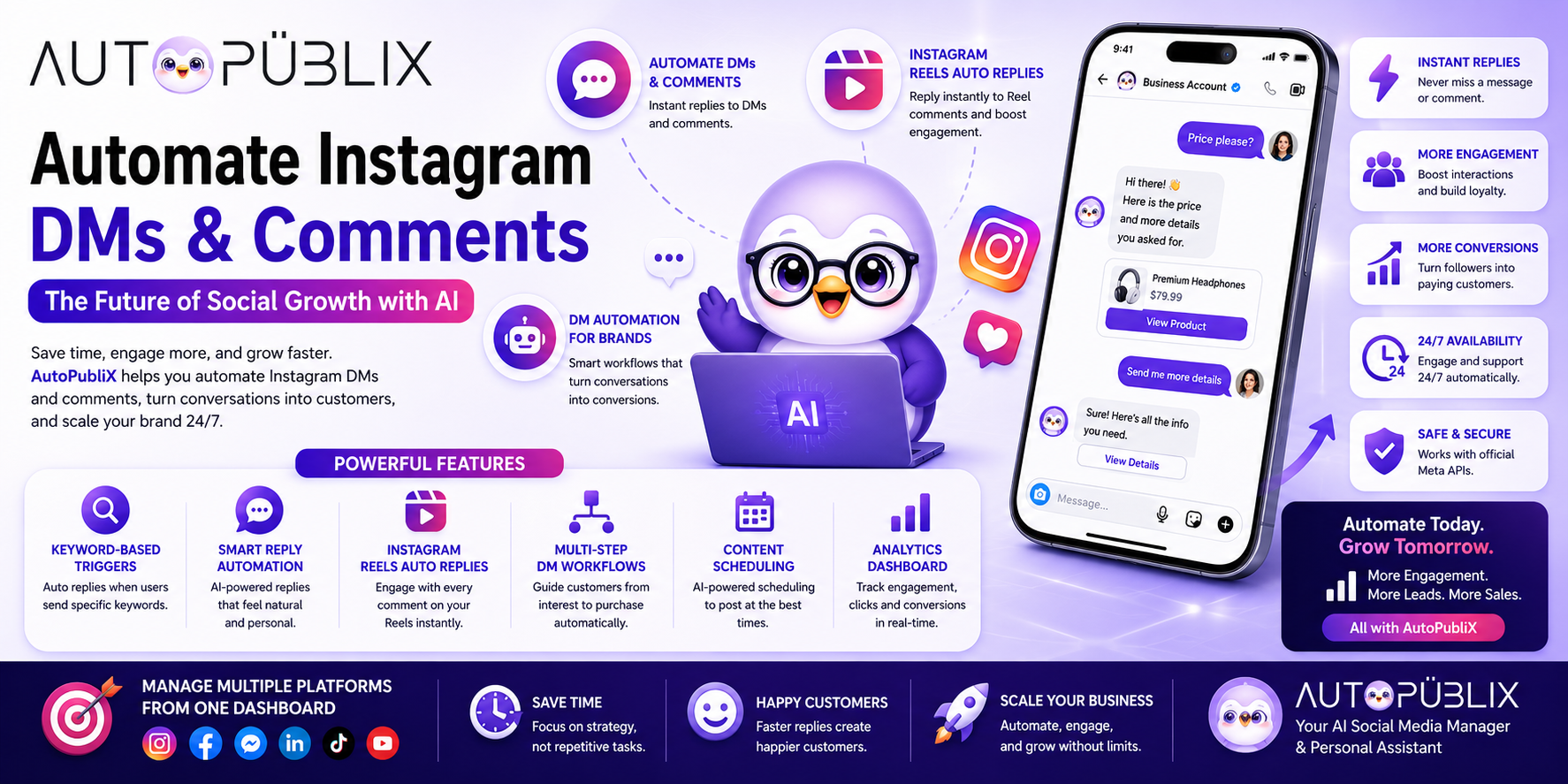 Automate Instagram DMs and Comments: The Future of Social Growth...