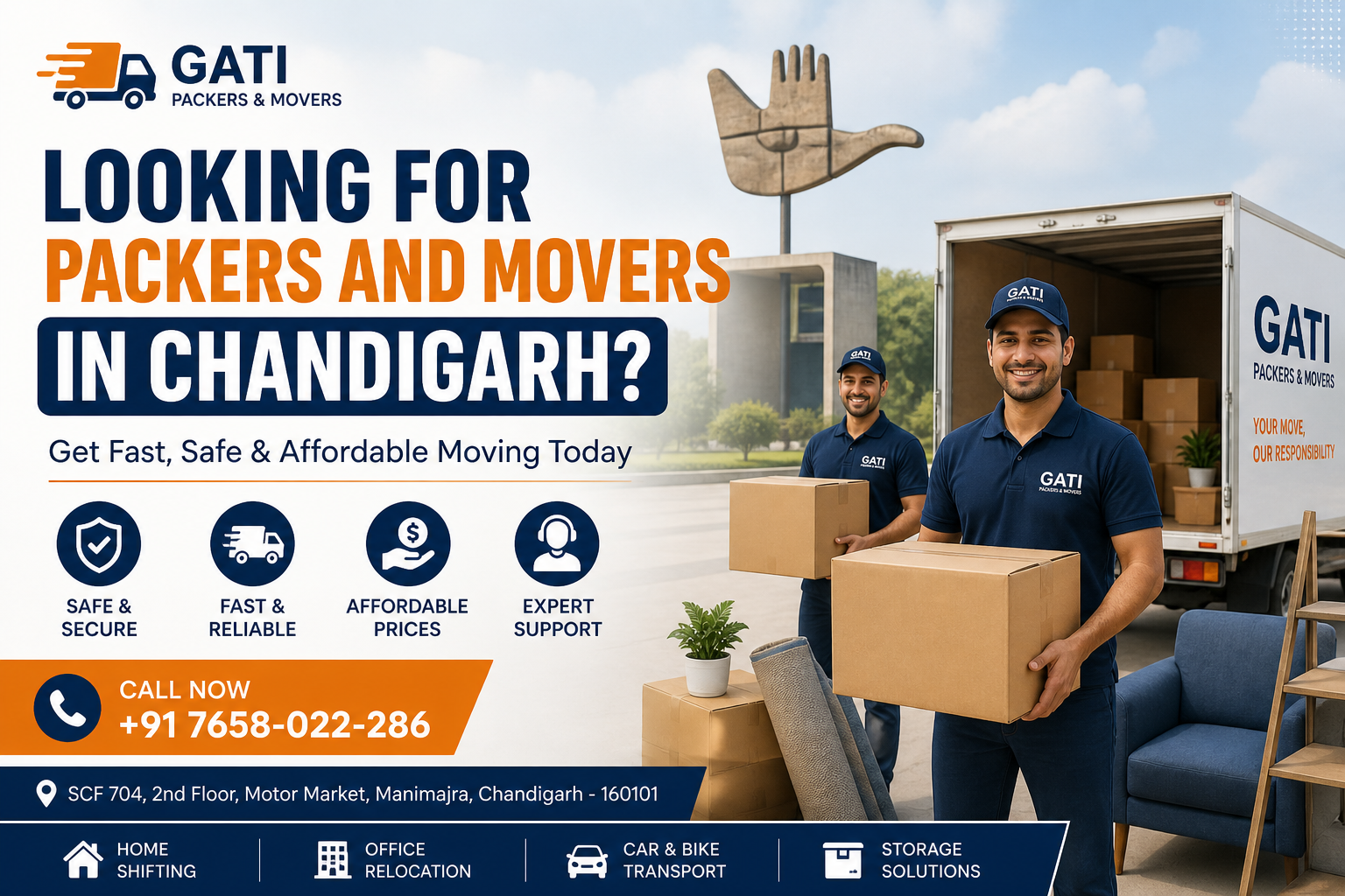 Packers And Movers Chandigarh: What People Should Know Before Planning a Relocation - Posts Content