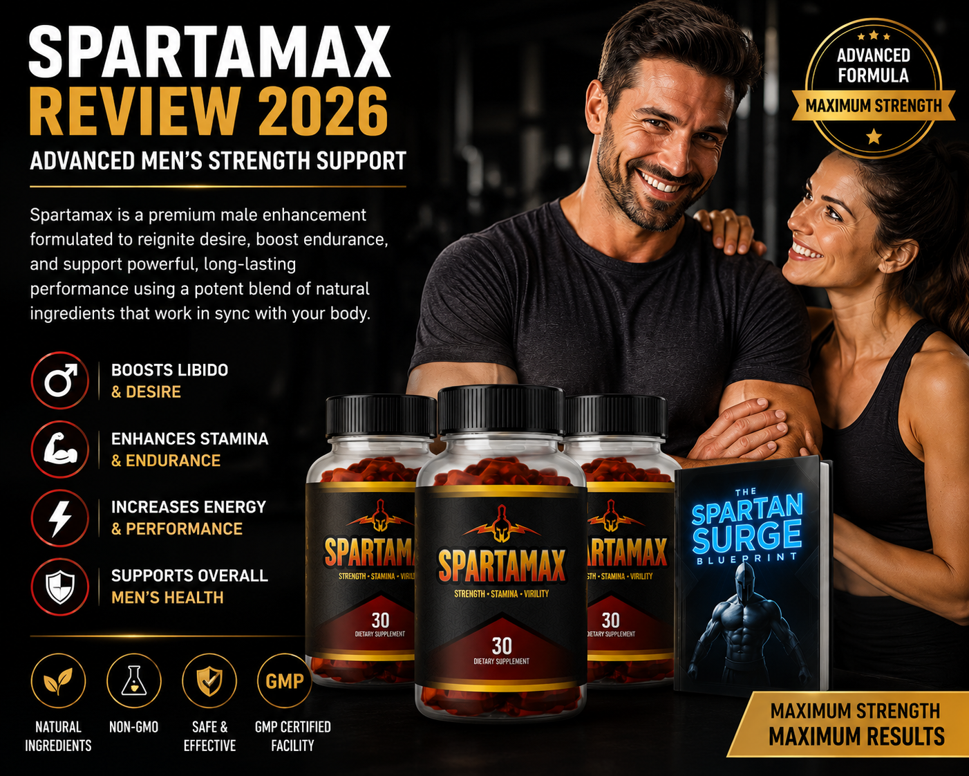 SpartaMax Review 2026 – Advanced Men’s Strength Support...
