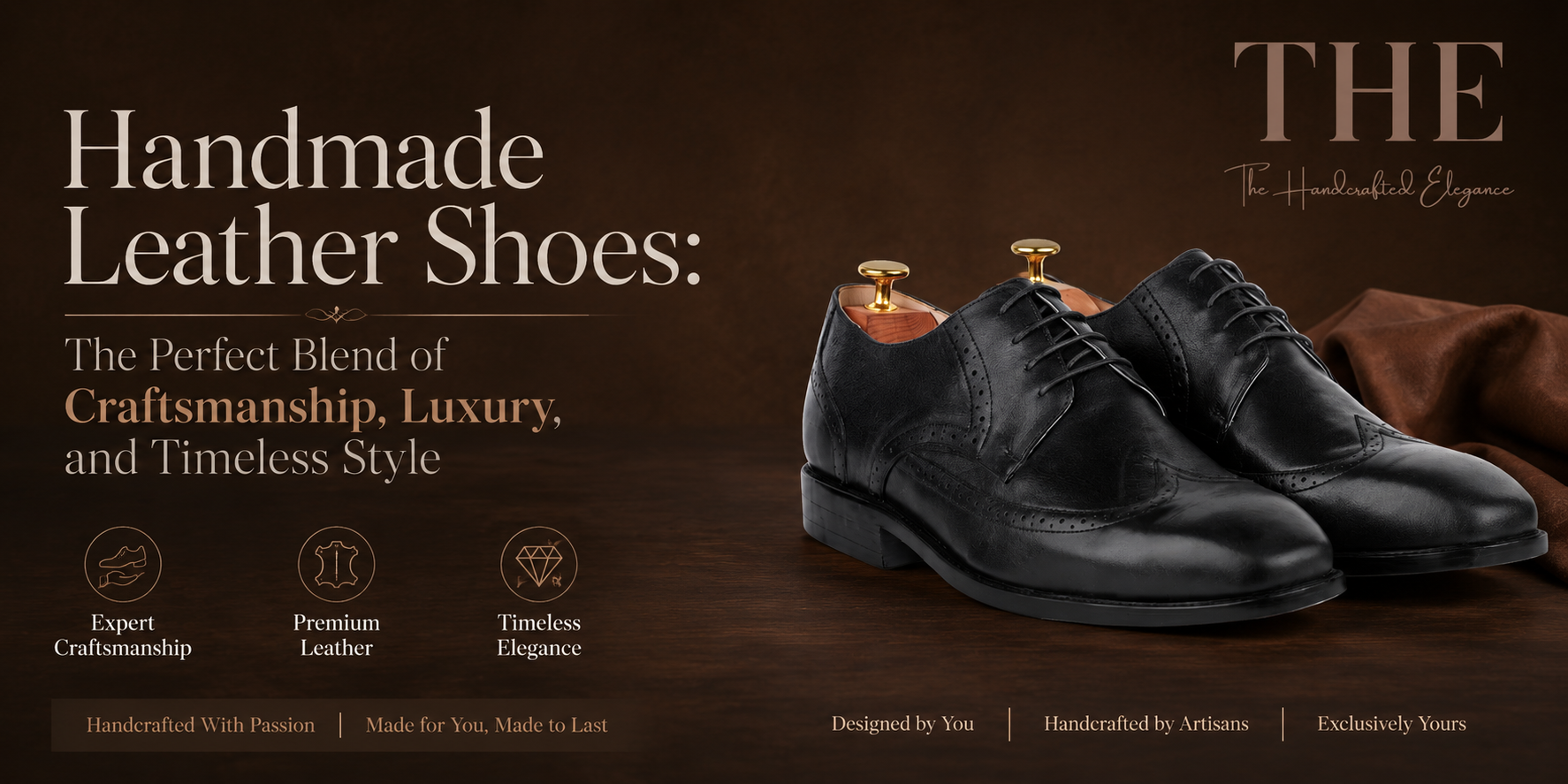 Handmade Leather Shoes: The Perfect Blend of Craftsmanship, Luxury, and Timeless Style – The Handcrafted Elegance