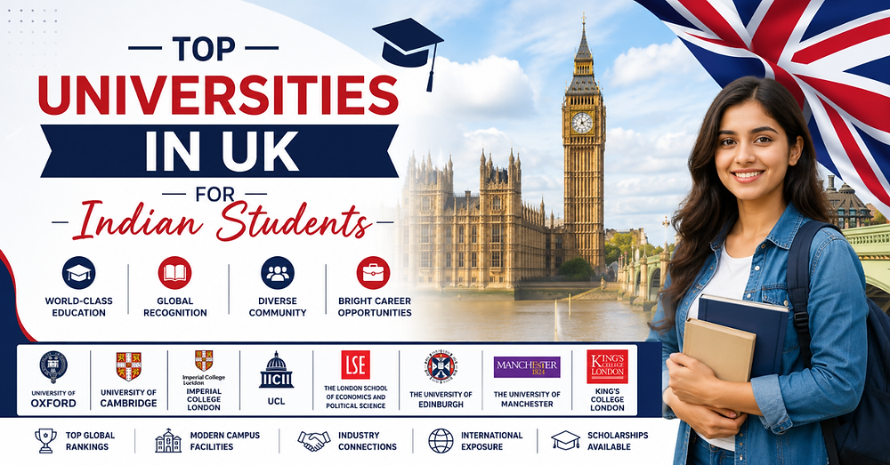 Top Universities in UK for Indian Students: A Complete Guide for Higher Education Success