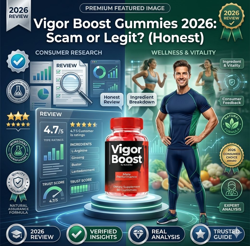 Vigor Boost Gummies 2026: Scam or Legit? (Honest) - Services Dictionary