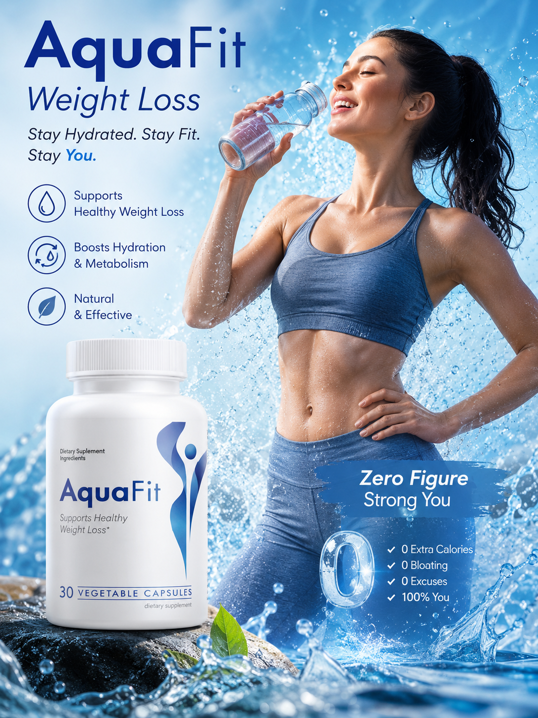 AquaFit - Hydration Weight Loss Support, Benefits & Results