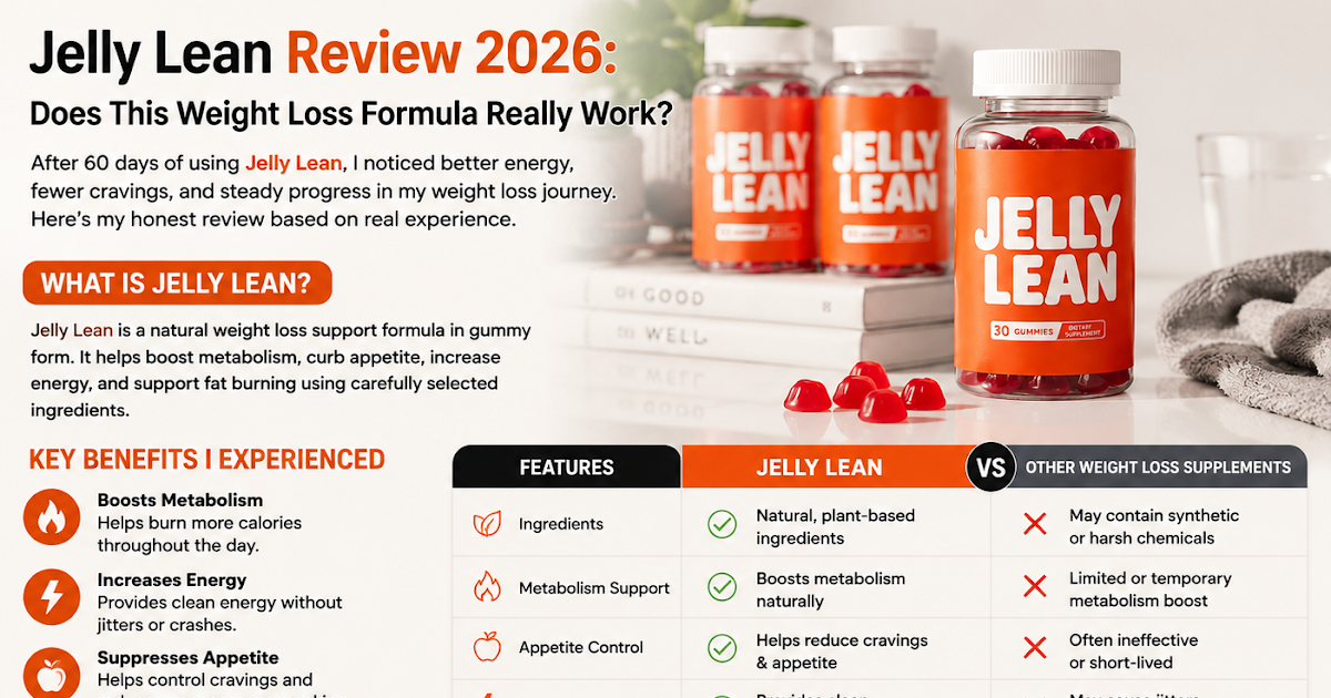 Jelly Lean Review 2026: Does This Weight Loss Formula Really Work? ~ Healthy Fit Pro