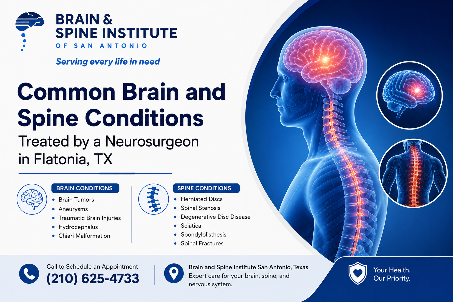 Common Brain and Spine Conditions Treated by a Neurosurgeon in Flatonia, TX – Bsiofsa