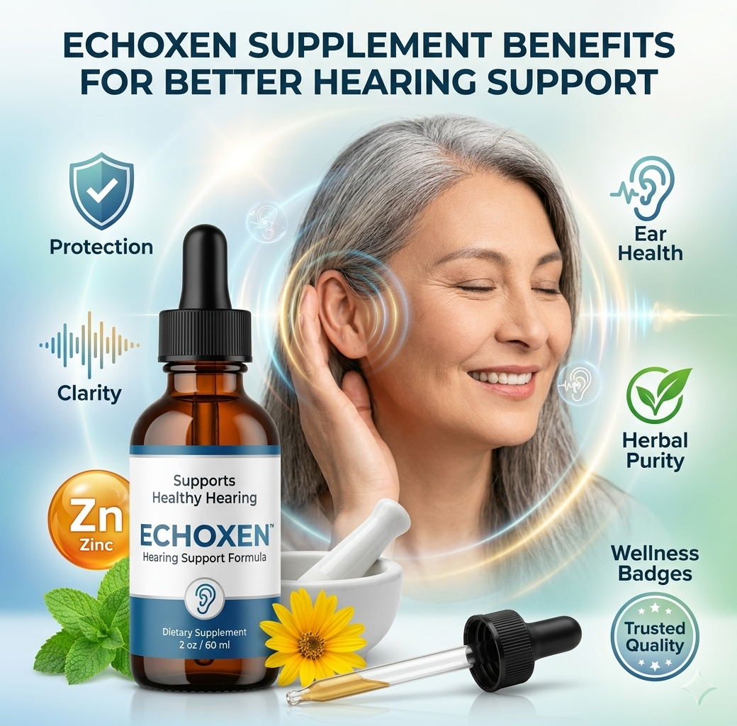 Echoxen Supplement Benefits for Better Hearing Support - USA Magazine