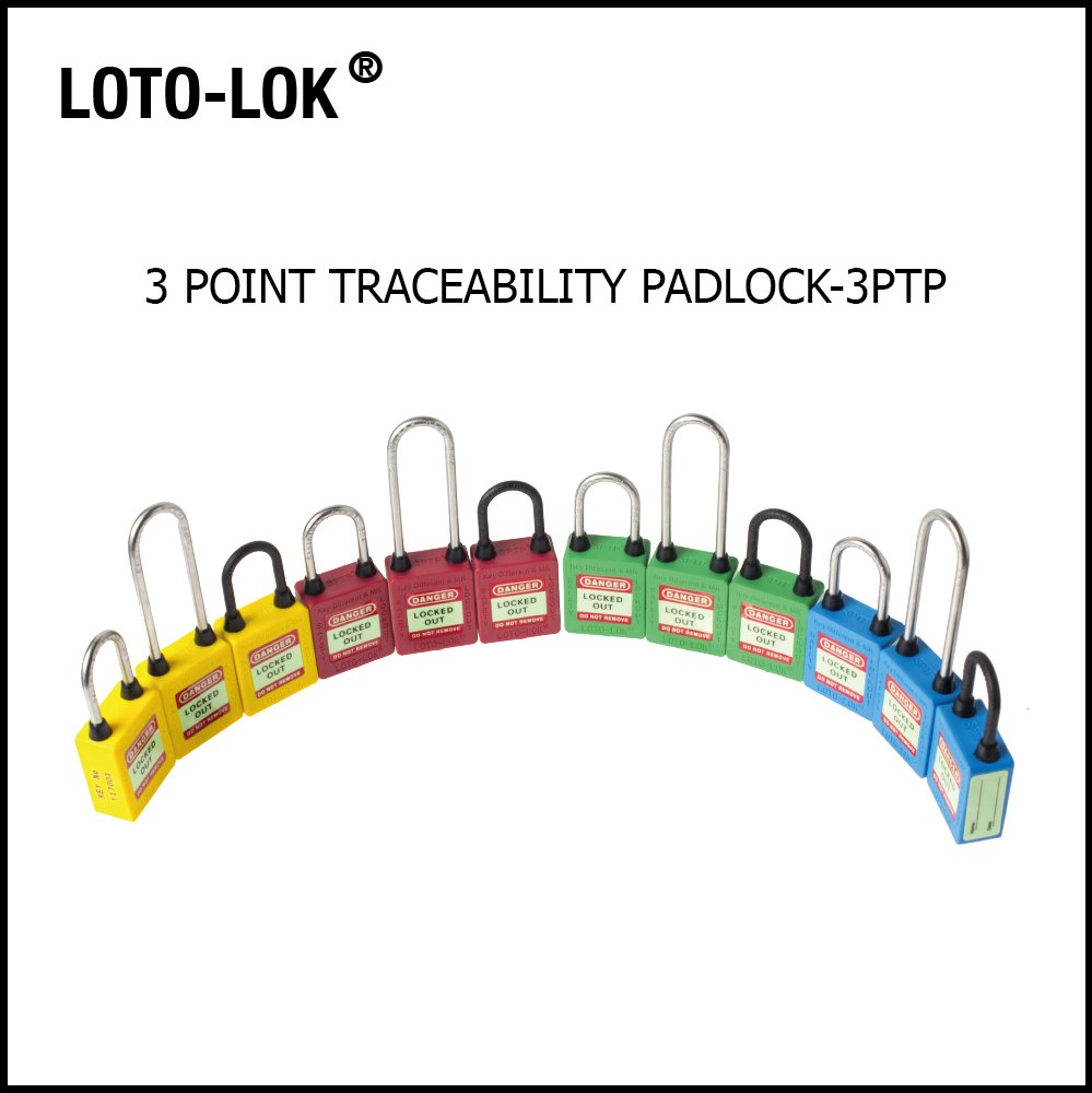 Plastic Safety Lockout Padlocks - OSHA LOTO Locks Manufacturer