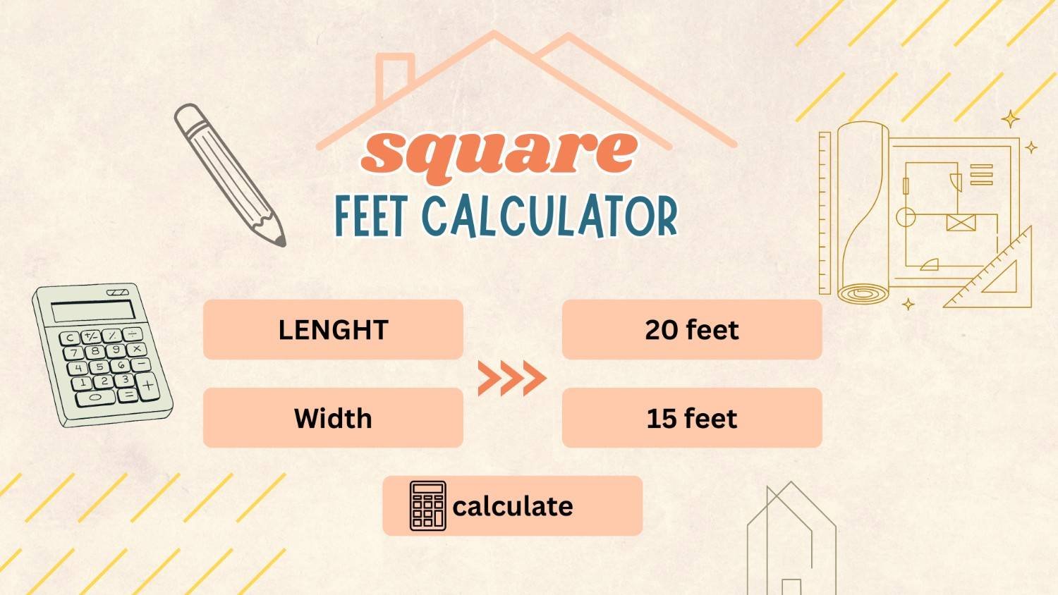 Pro Square Footage Calculator