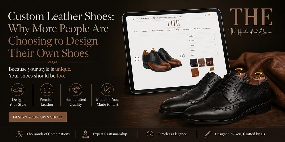 Custom Leather Shoes: Why More People Are Choosing to Design Their Own Shoes