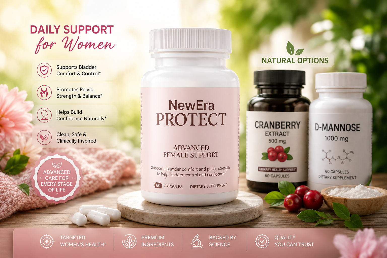 New Era Protect vs Natural Urinary Health Supplements: 2026 Guide