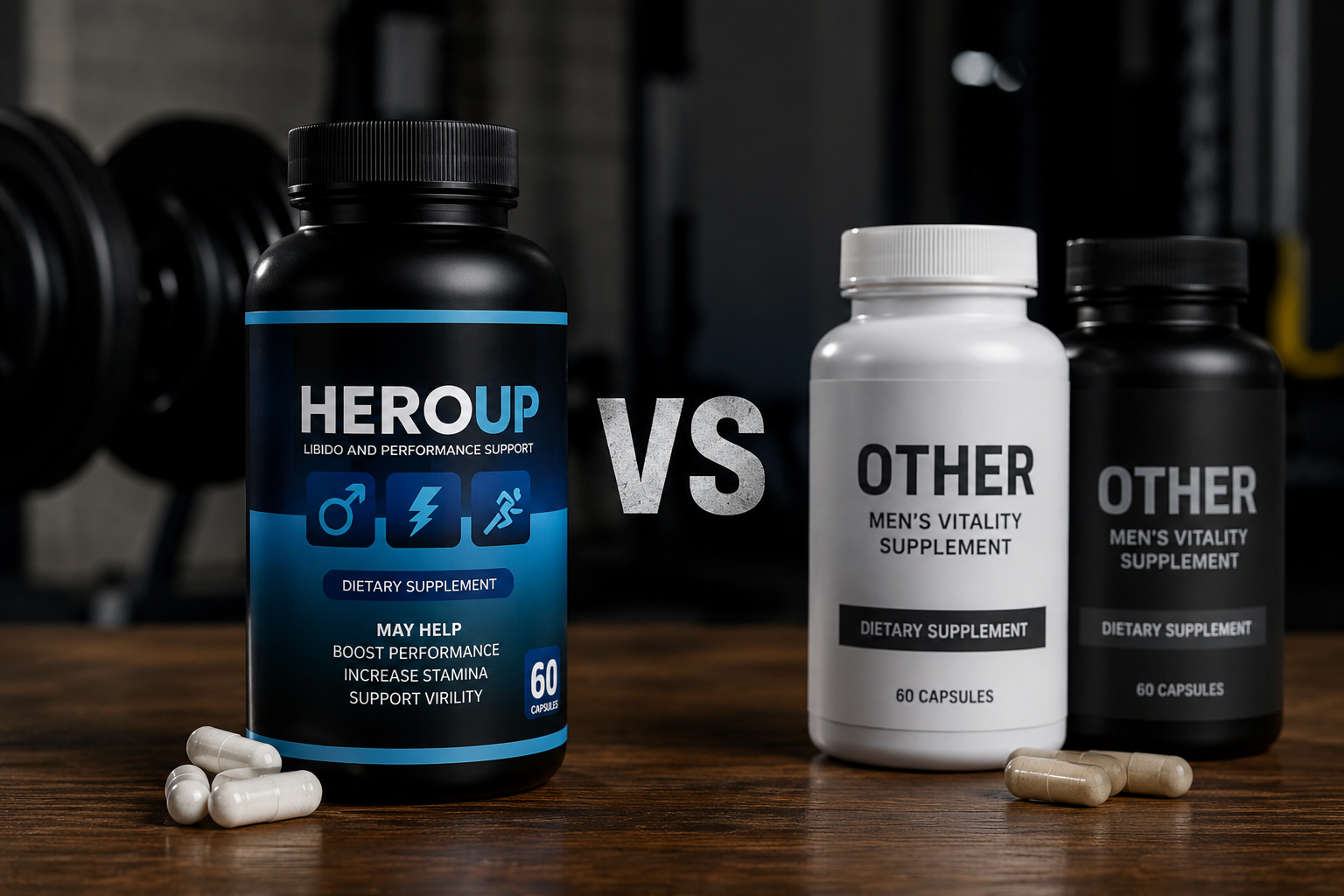 HeroUP vs Other Men’s Vitality Supplements: Which Works Better in 2026?