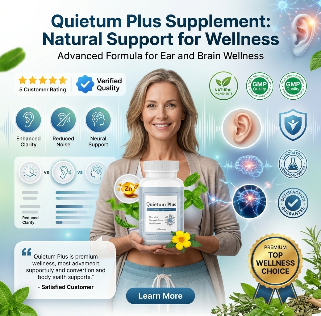 Quietum Plus Supplement: Natural Support for Wellness
