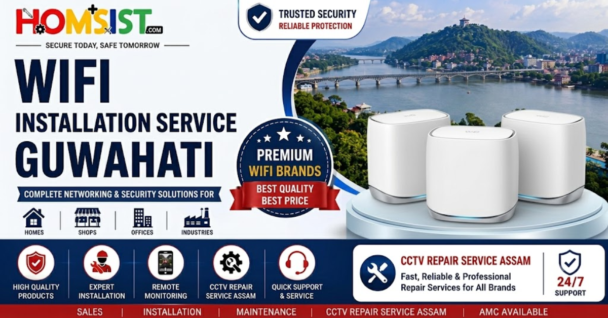 Best WiFi Installation Service Guwahati for Homes & Offices