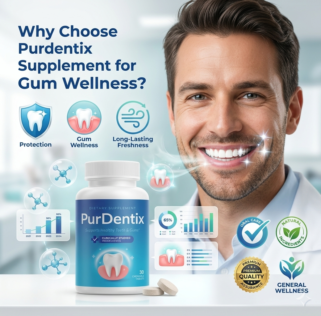Why Choose Purdentix Supplement for Gum Wellness?