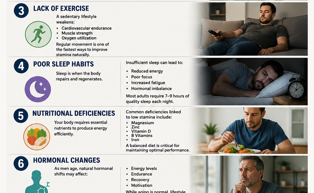 What Causes Low Male Stamina and How Can It Be Improved? ~ Healthy Fit Pro