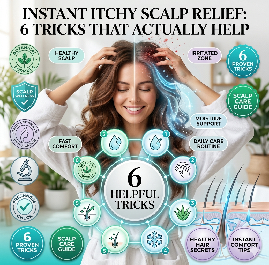 Instant Itchy Scalp Relief: 6 Tricks That Actually Help - Services Dictionary