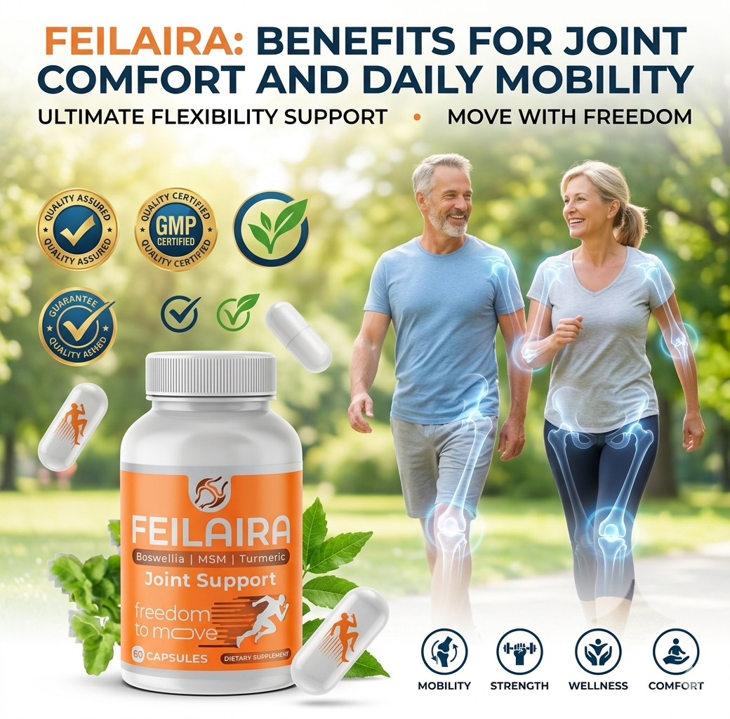 Feilaira Benefits for Joint Comfort and Daily Mobility - USA Magazine