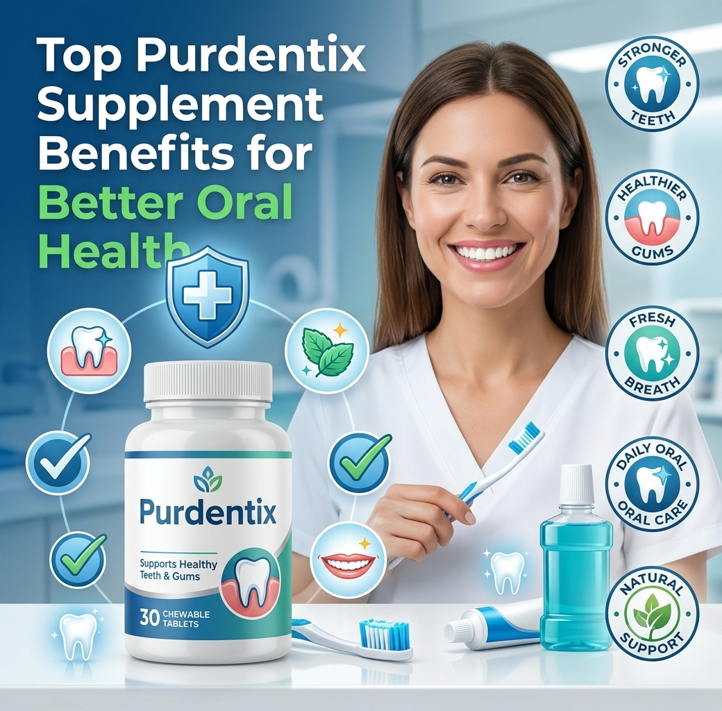 Top Purdentix Supplement Benefits for Better Oral Health