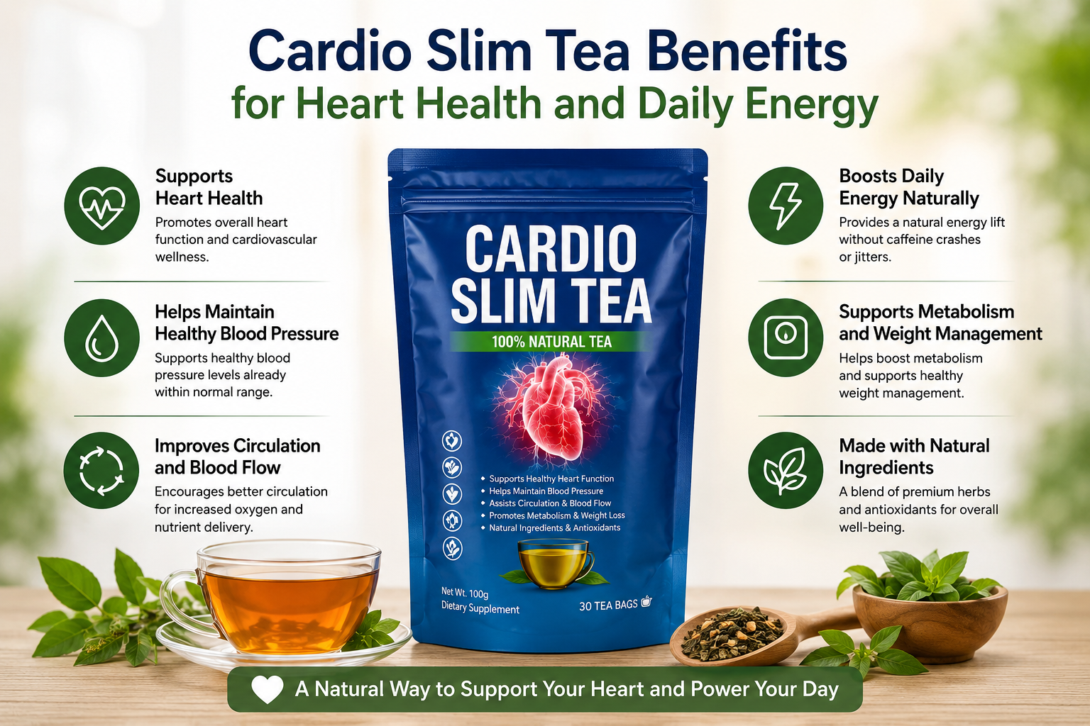 Cardio Slim Tea Benefits for Heart Health and Daily Energy