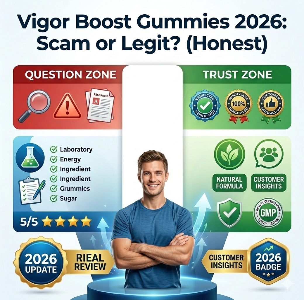 Vigor Boost Gummies 2026: Scam or Legit? (Honest)