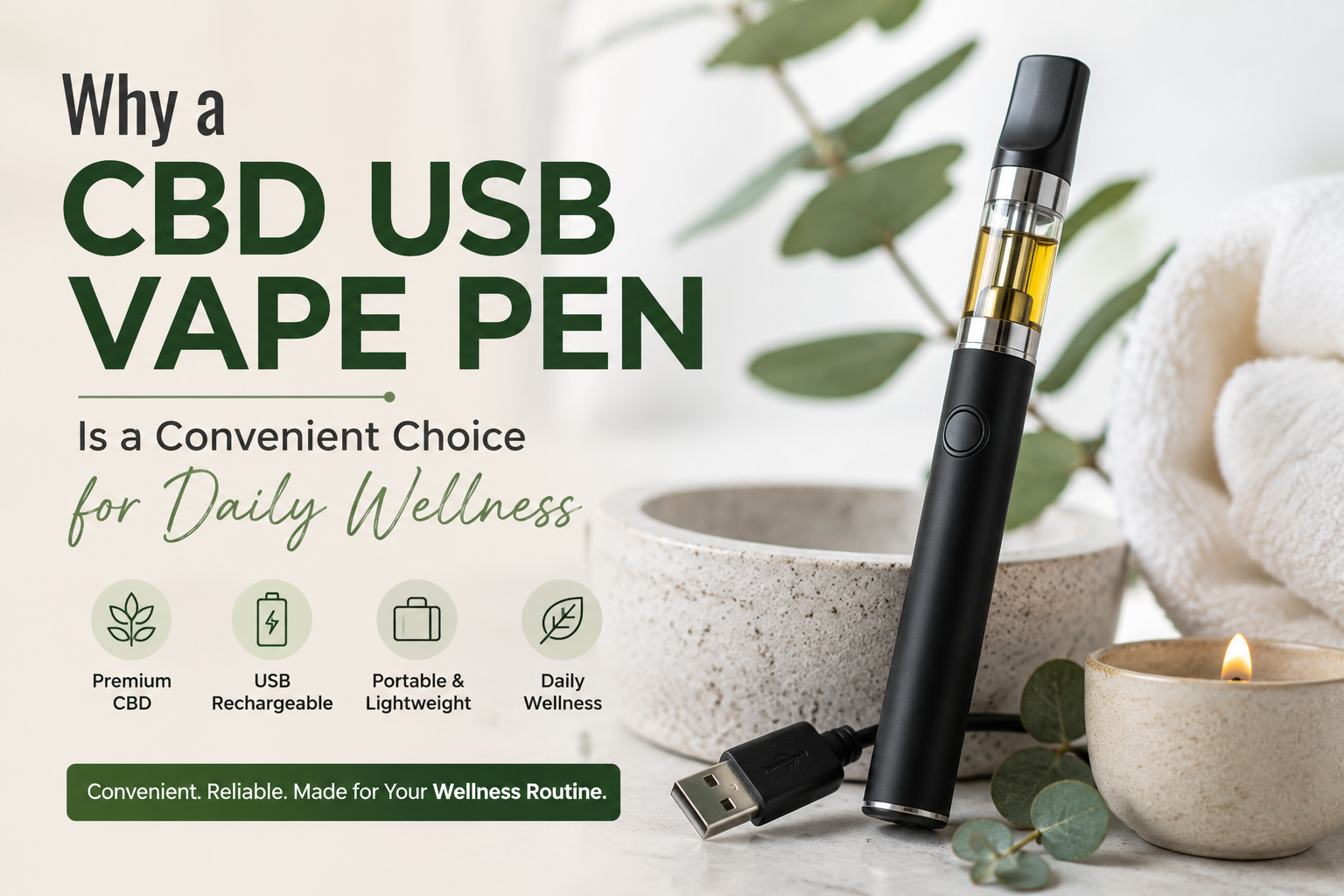 Why a CBD USB Vape Pen Is a Convenient Choice for Daily Wellness | Wink Wellness – Global News – Discover What’s Happening Around You