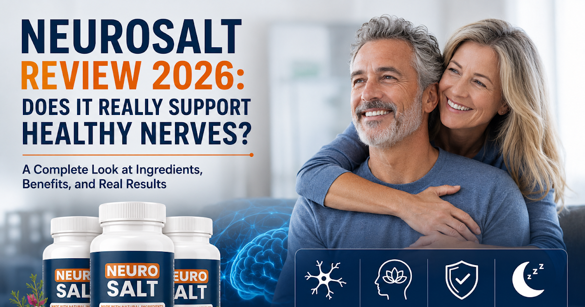 NeuroSalt Review 2026: Does It Really Support Healthy Nerves? ~ Healthy Fit Pro