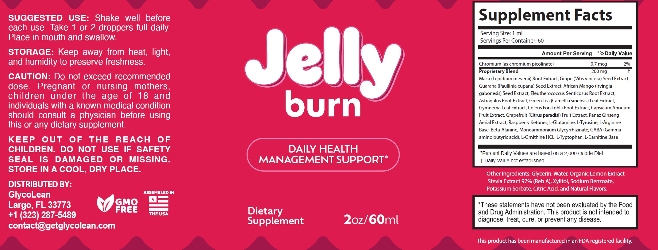 JellyBurn - Text Presentation