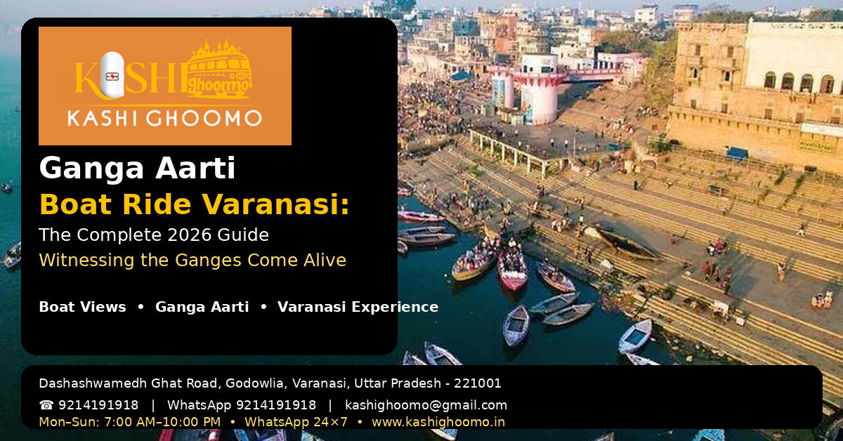 Ganga Aarti Boat Ride Varanasi: The Complete 2026 Guide to Witnessing the Ganges Come Alive