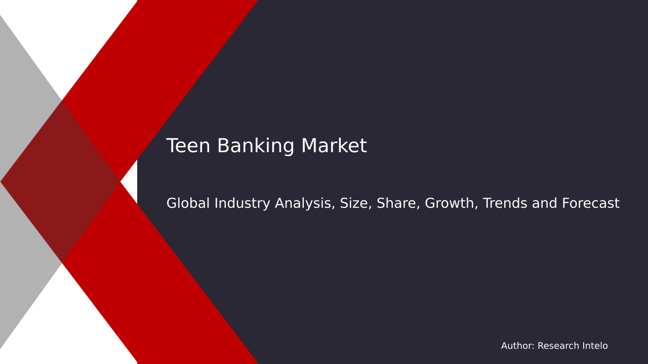 Teen Banking Market Research Report 2033