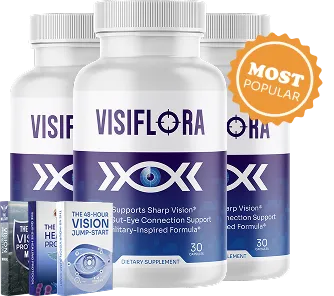VisiFlora™ Eye Support Formula | Herbal Gut-Eye Health Aid
