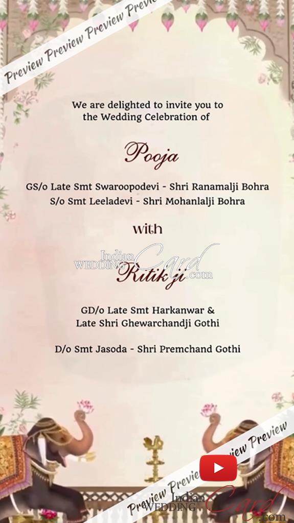 15 Types Of Digital Wedding Invitations Every Couple Should Know | Indian Wedding Card's Blog